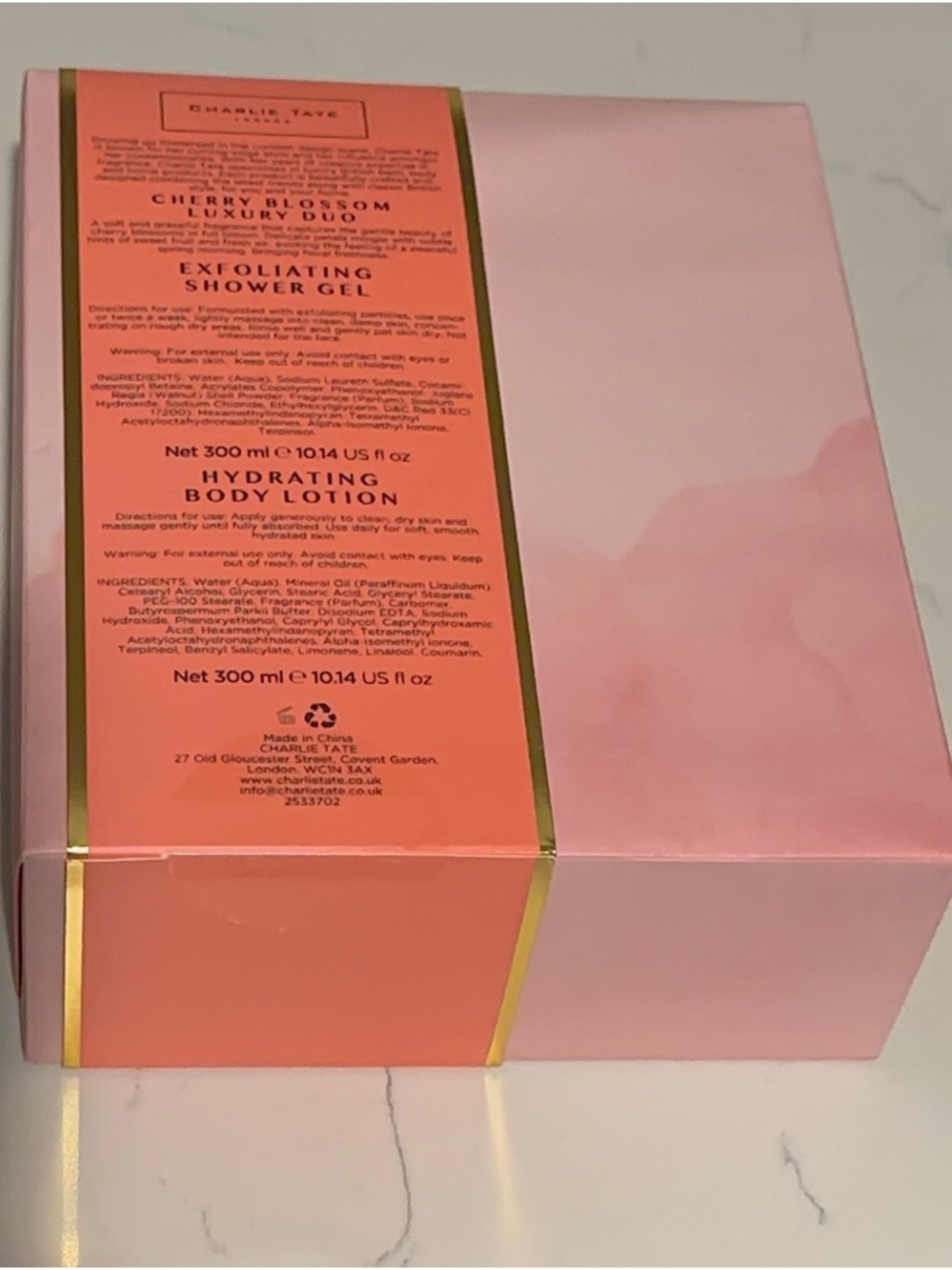 Cherry Blossom Luxury Body Collection - Pink - Picture 3 of 3